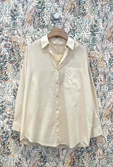 Wholesaler SARAH JOHN - Oversize cotton shirt