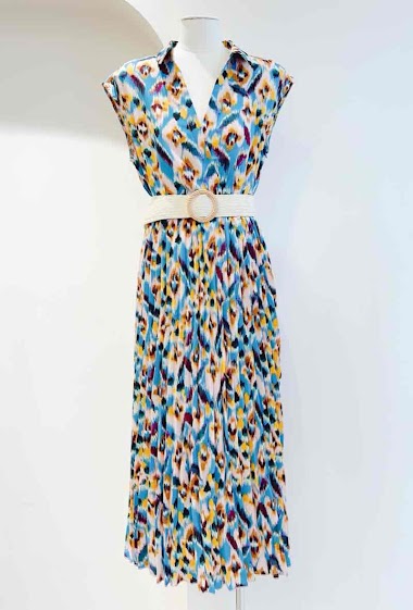Wholesalers SARAH JOHN - Pleated wrap dress
