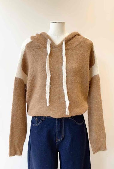 Wholesaler SARAH JOHN - Knitted hoodie