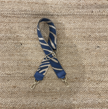 Grossiste CINNAMON - Bandouliere zebre bleu
