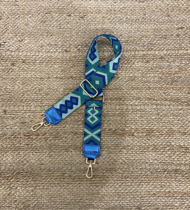 Grossiste CINNAMON - BAndouliere azteque bleu roi
