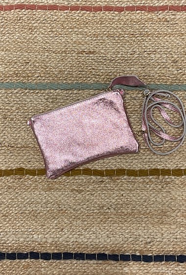 Großhändler CINNAMON - Hand shiny bag with shoulder strap