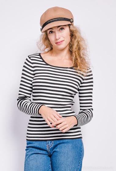 Grossiste Soleil Star - Pull col rond