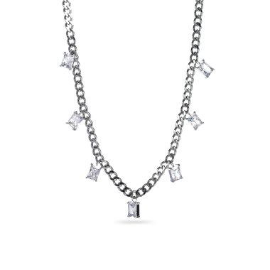 Mayorista Satine - Collar de diamantes de imitación