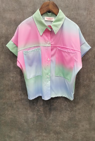 Wholesaler Squared & Cubed - Short sleeves shirt "rainbow"