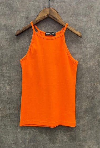 Wholesaler Squared & Cubed - Ribbed cotton tank top