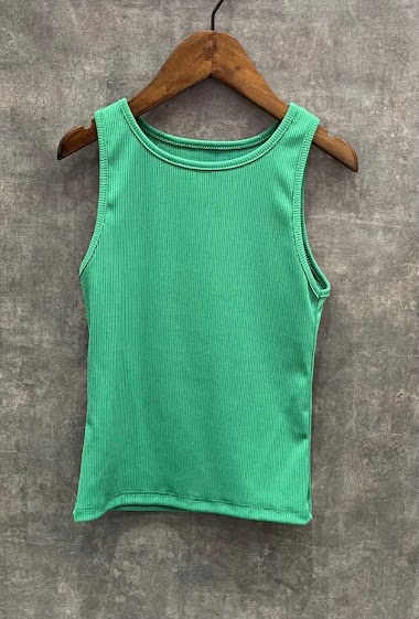 Großhändler Squared & Cubed - Ribbed coton tank top