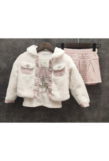 Wholesaler Squared & Cubed - Baby girl 3-pieces set