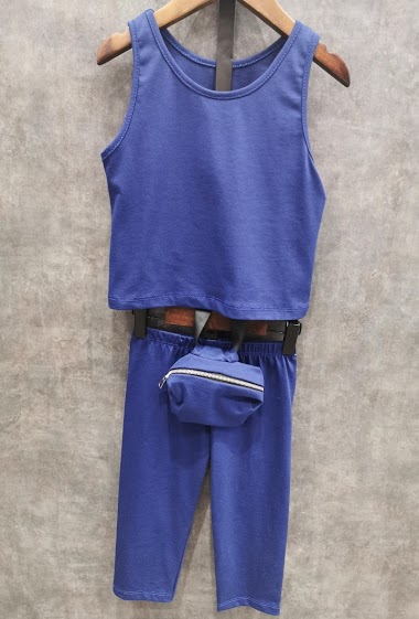 Großhändler Squared & Cubed - Set of tank top and cycling short with small bag