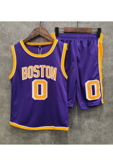 Wholesaler Squared & Cubed - Basketball top + shorts set