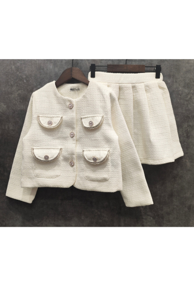 Wholesaler Squared & Cubed - Set of vest + skirt