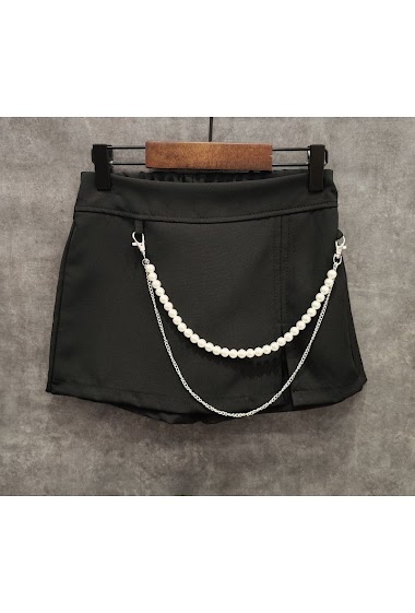 Wholesaler Squared & Cubed - Skirt short with removable chain