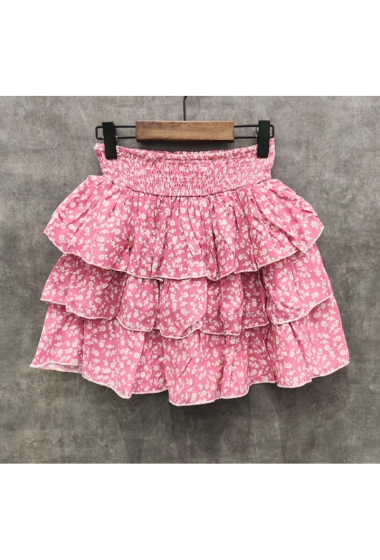 Wholesaler Squared & Cubed - Printed ruffled skirt