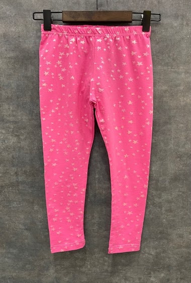 Wholesaler Squared & Cubed - Cotton legging with iridescent pattern "stars"