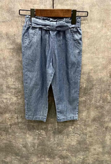 Großhändler Squared & Cubed - Carott pants in chambray