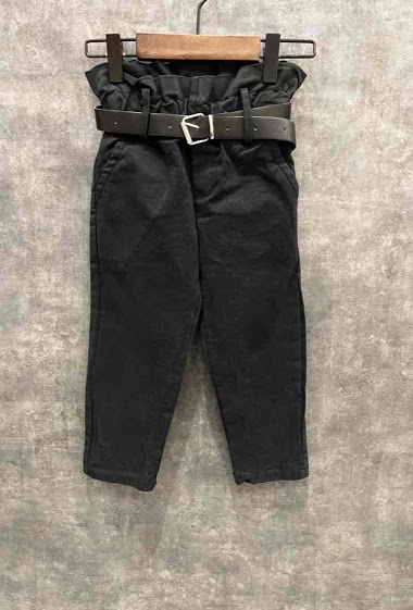 Baby chino pants with belt