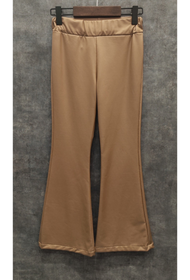 Wholesaler Squared & Cubed - Flare pants in leather alike material