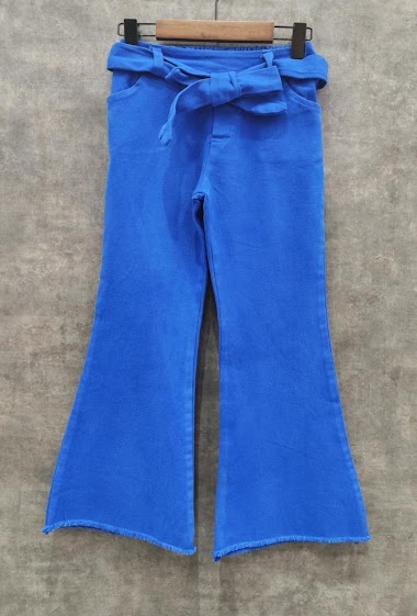 Wholesaler Squared & Cubed - Flare shaped paperbag jeans