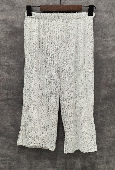 Grossiste Squared & Cubed - Pantalon wide leg en sequins