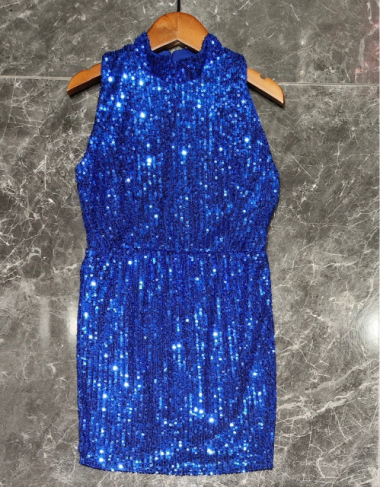 Wholesaler Squared & Cubed - Sequins sleeveless dress