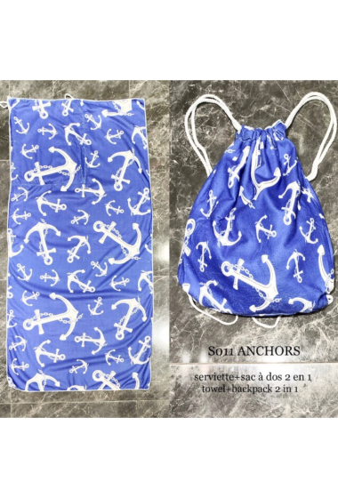 Wholesaler Squared & Cubed - Towel + backpack 2 in 1