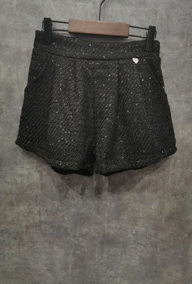 Wholesaler Squared & Cubed - SHORT WITH SEQUINS