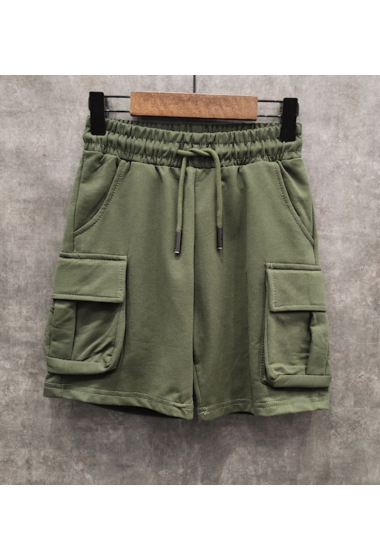 Wholesaler Squared & Cubed - Boy's cotton shorts