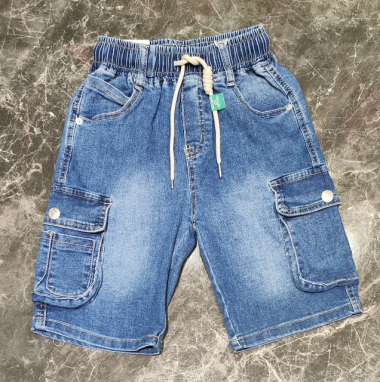 Grossiste Squared & Cubed - Short garçon en jeans