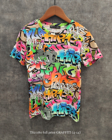 Wholesaler Squared & Cubed - Boy's printed T-shirt