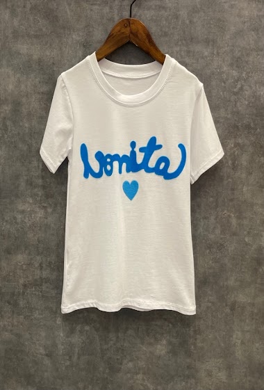 Grossiste Squared & Cubed - Tshirt avec patch "Bonita"