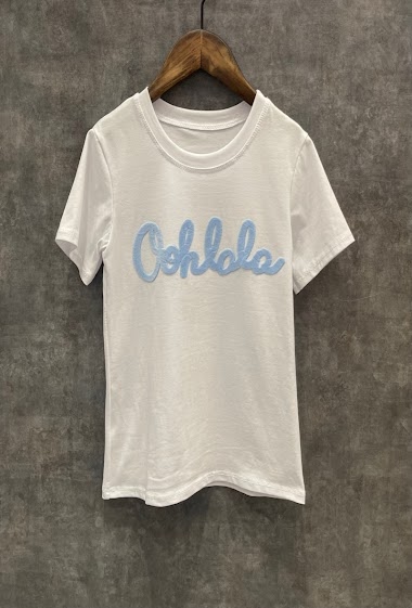 Tshirt with patch "Oohlala"