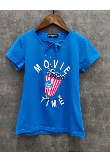 Großhändler Squared & Cubed - Bedrucktes T-Shirt für Mädchen