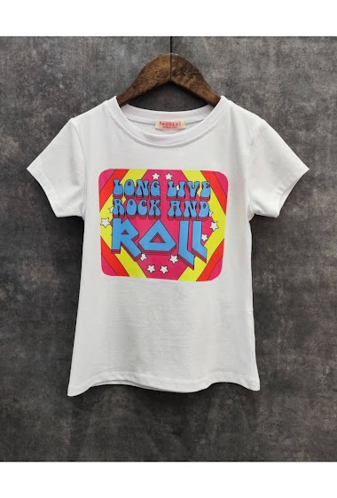 Wholesaler Squared & Cubed - Girl printed tshirt