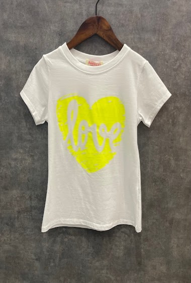 Großhändler Squared & Cubed - Printed tshirt "LOVE"
