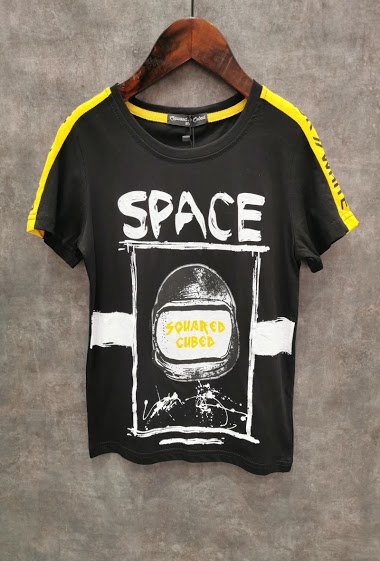 Wholesaler Squared & Cubed - Printed tshirt "SPACE"