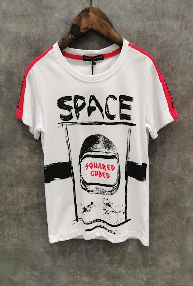 Grossiste Squared & Cubed - Tshirt imprimé "SPACE"