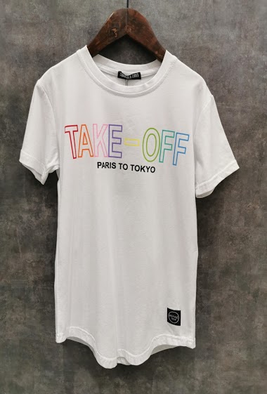 Mayoristas Squared & Cubed - Printed tshirt "TAKE OFF"