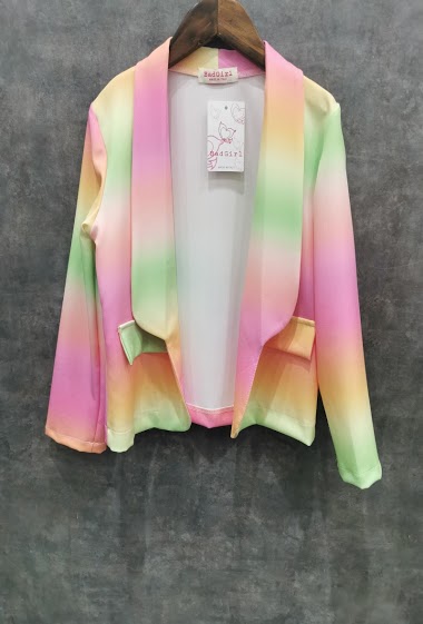 Wholesaler Squared & Cubed - Blazer vest "rainbow"
