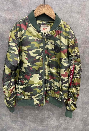 Wholesaler Squared & Cubed - Camouflage bombers vest