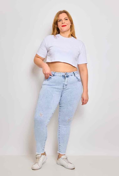 Grossiste Secret denim - Jeans skinny grande taille