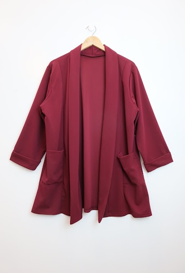 Wholesalers See Modern Grandes Tailles - Oversized 2-pocket blazer