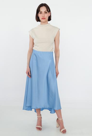 Wholesaler See Modern - Flared satin skirt