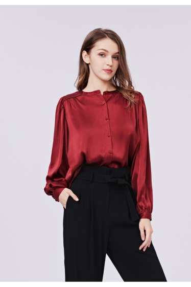 Wholesaler SEE U SOON - Women's satin blouse