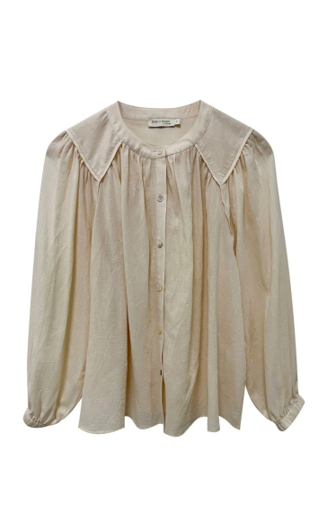 Wholesaler SEE U SOON - chic plain blouse for women
