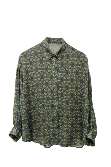Wholesaler SEE U SOON - Patterned blouse 100% viscose