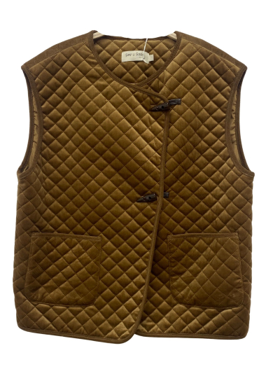 Wholesaler SEE U SOON - quilted sleeveless vest