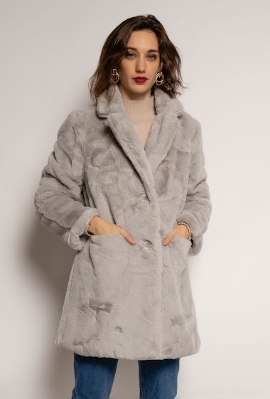 Wholesaler SENSATIONS POUR ELLE - Fur coat