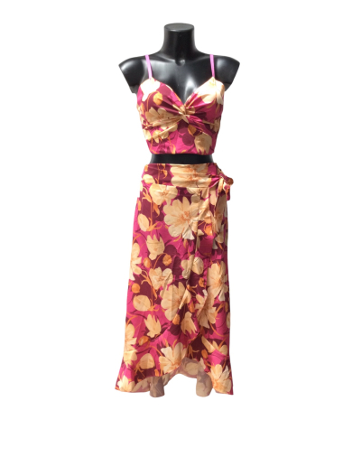 Wholesaler SEVEN SEPT - printed skirt set