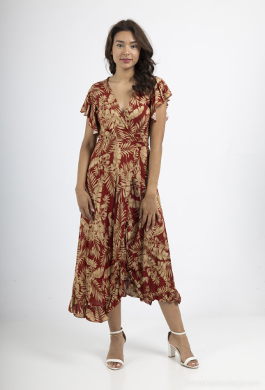Wholesaler SEVEN SEPT - sequined wrap dress