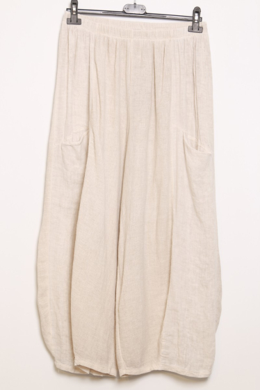 Grossiste SHYLOH - Pantalon lin